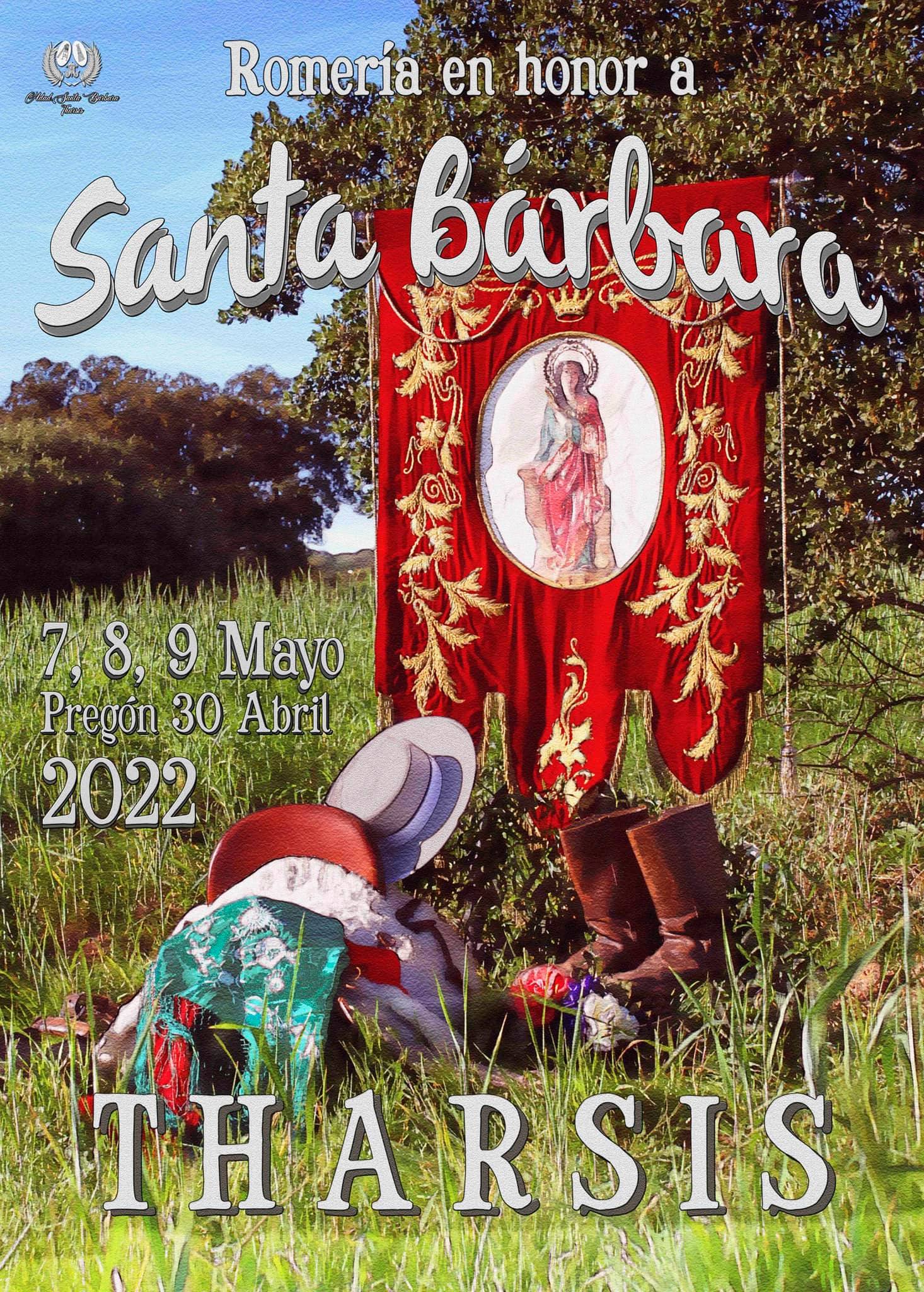 Romería en honor a Santa Bárbara 2022 Tharsis